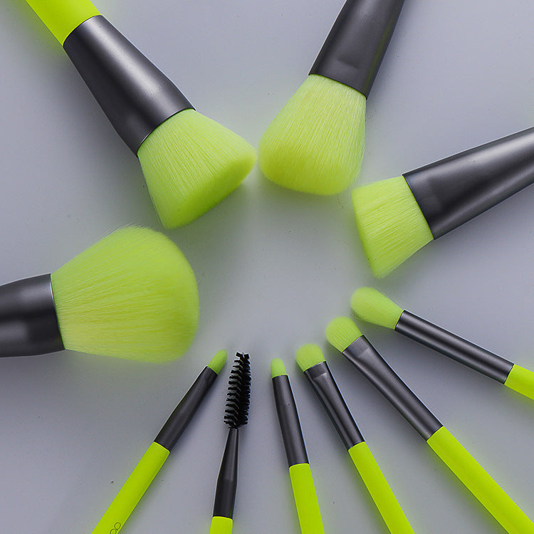 professional neon makeup brushes