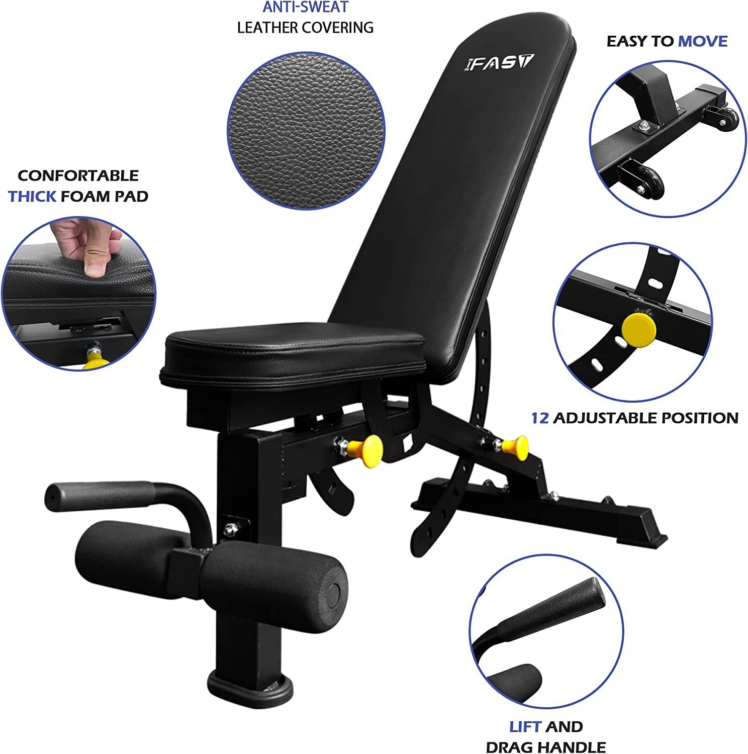 Adjustable Strength Training Bench
