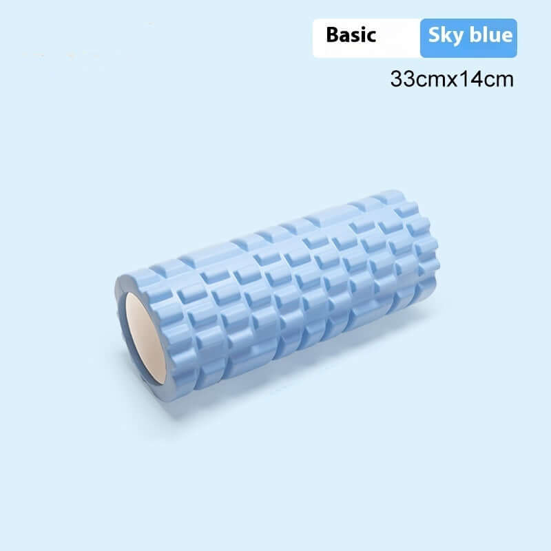 Blue EVA Foam Roller Fitness Body
