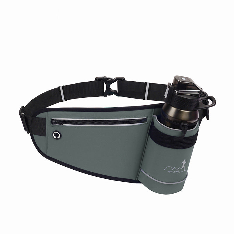 Multifunctional Fitness Water Bottle Waist Bag Close-fitting Waterproof