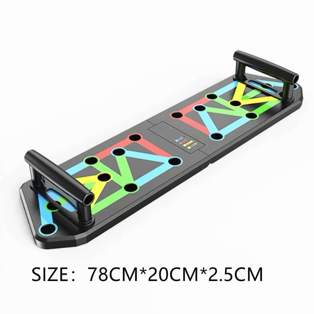 Colorful tray with handles on a white background