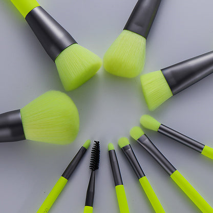 professional neon makeup brushes