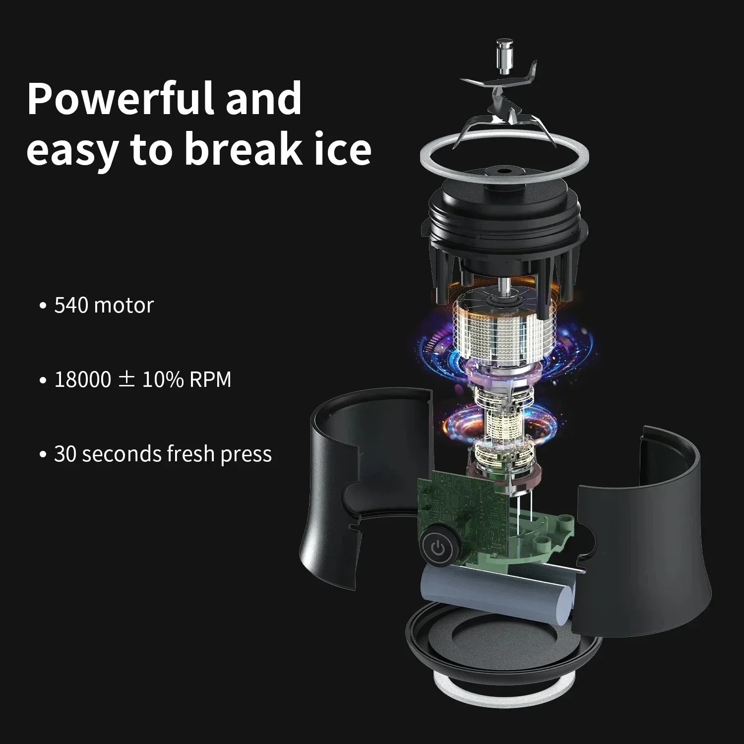 Portable Blender 600ML Electric