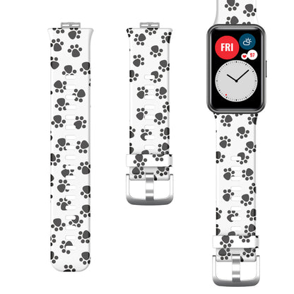 Watch Fit Printed Silicone Strap