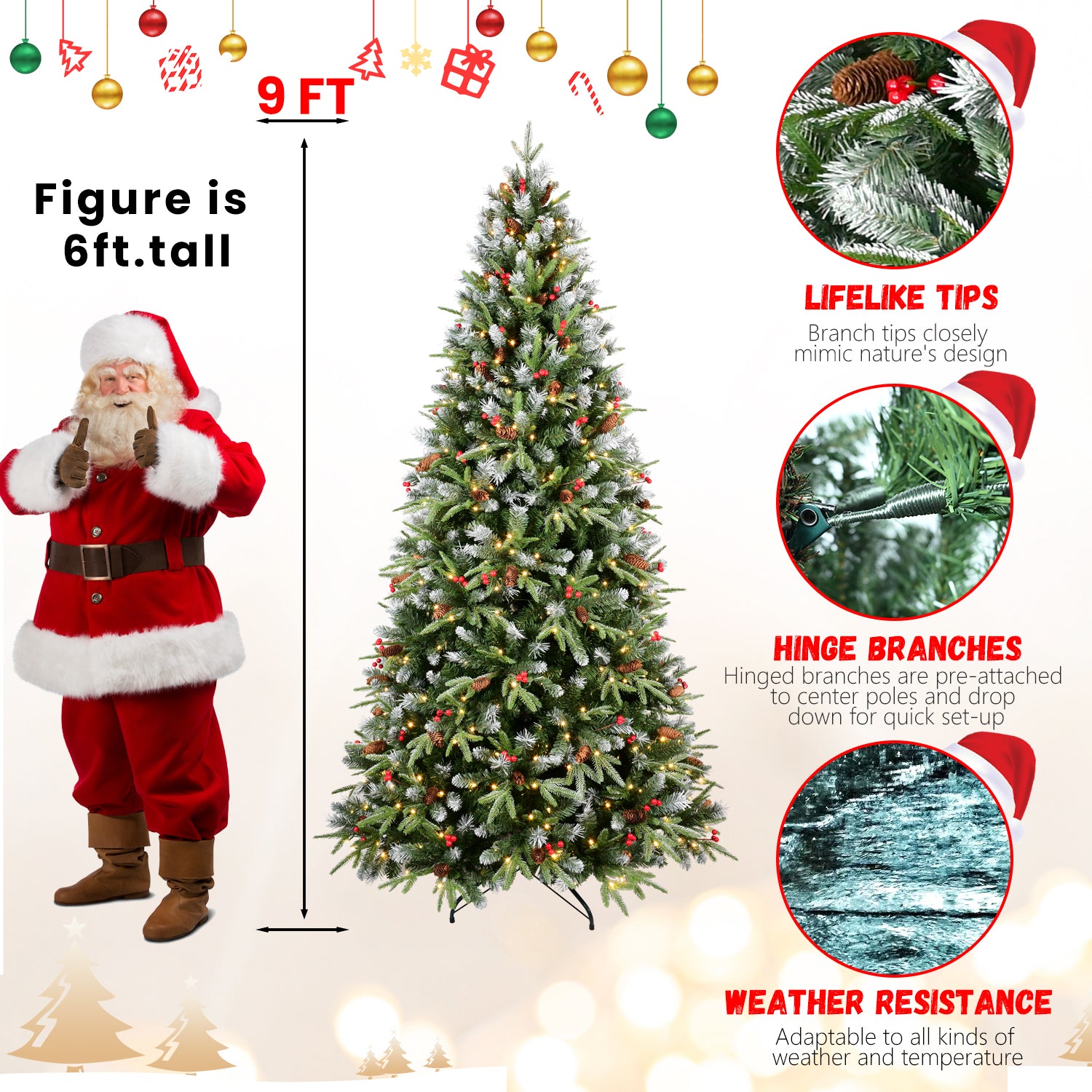 PVC Christmas Tree, Christmas Decorations