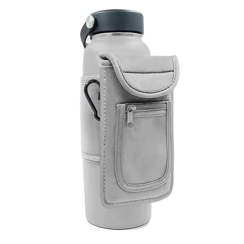 Fitness Magnetic Cup Large Capacity Kettle Storage Outdoor Sports Bottle Cover