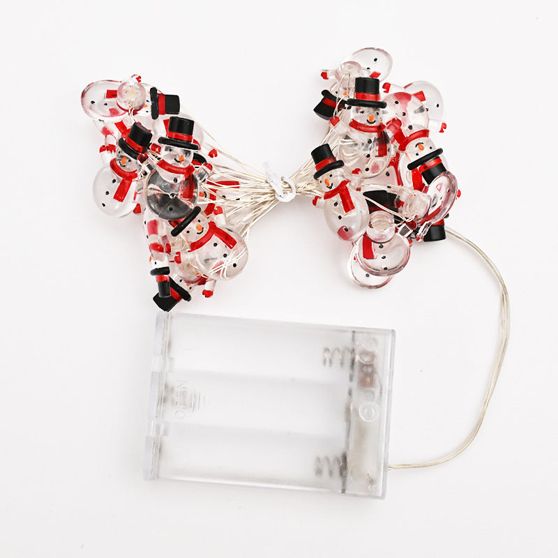Christmas Christmas Snowman Modeling Decorative String Lights