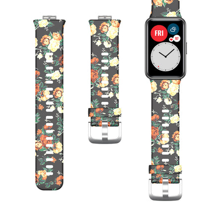 Watch Fit Printed Silicone Strap