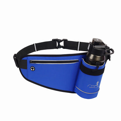 Multifunctional Fitness Water Bottle Waist Bag Close-fitting Waterproof