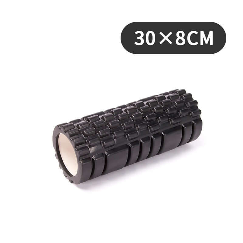Black EVA Foam Roller Fitness Body