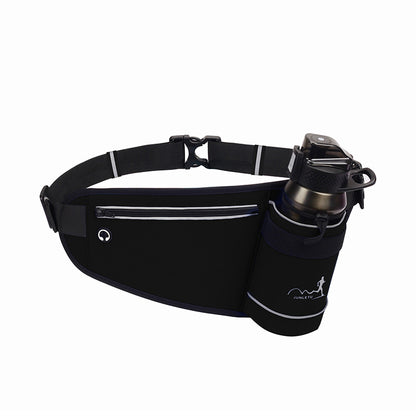 Multifunctional Fitness Water Bottle Waist Bag Close-fitting Waterproof