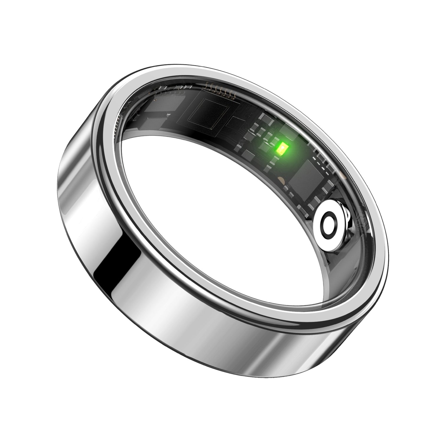 Fitness smart ring with heart rate and sleep tracking