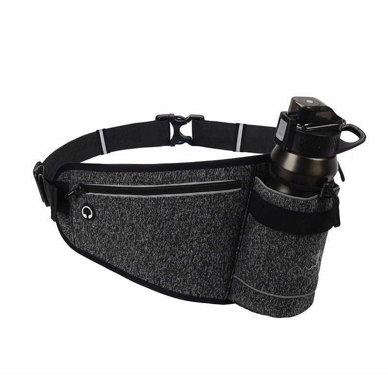 Multifunctional Fitness Water Bottle Waist Bag Close-fitting Waterproof