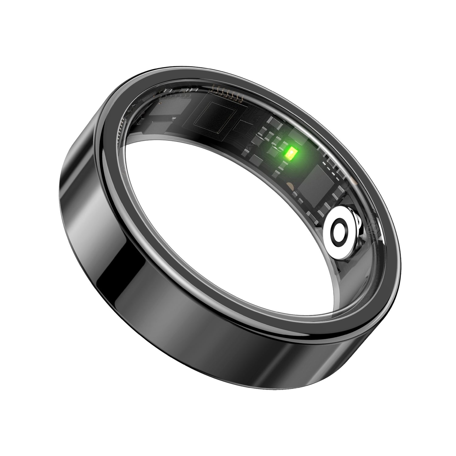 Fitness smart ring with heart rate and sleep tracking