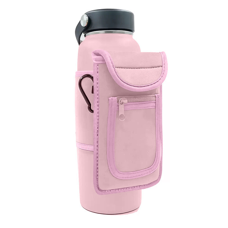 Fitness Magnetic Cup Large Capacity Kettle Storage Outdoor Sports Bottle Cover