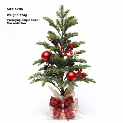 Christmas Decoration Upside Down Christmas Tree Horn Rattan Christmas Wreath